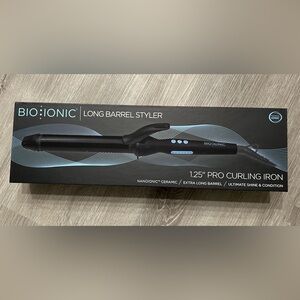 Bio Ionic Long Barrel Styler 1.25" Pro Curling Iron